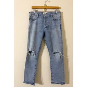 Citizens of Humanity Emerson in Sugarcoat Relaxed Slim Boyfriend Jeans Size 28